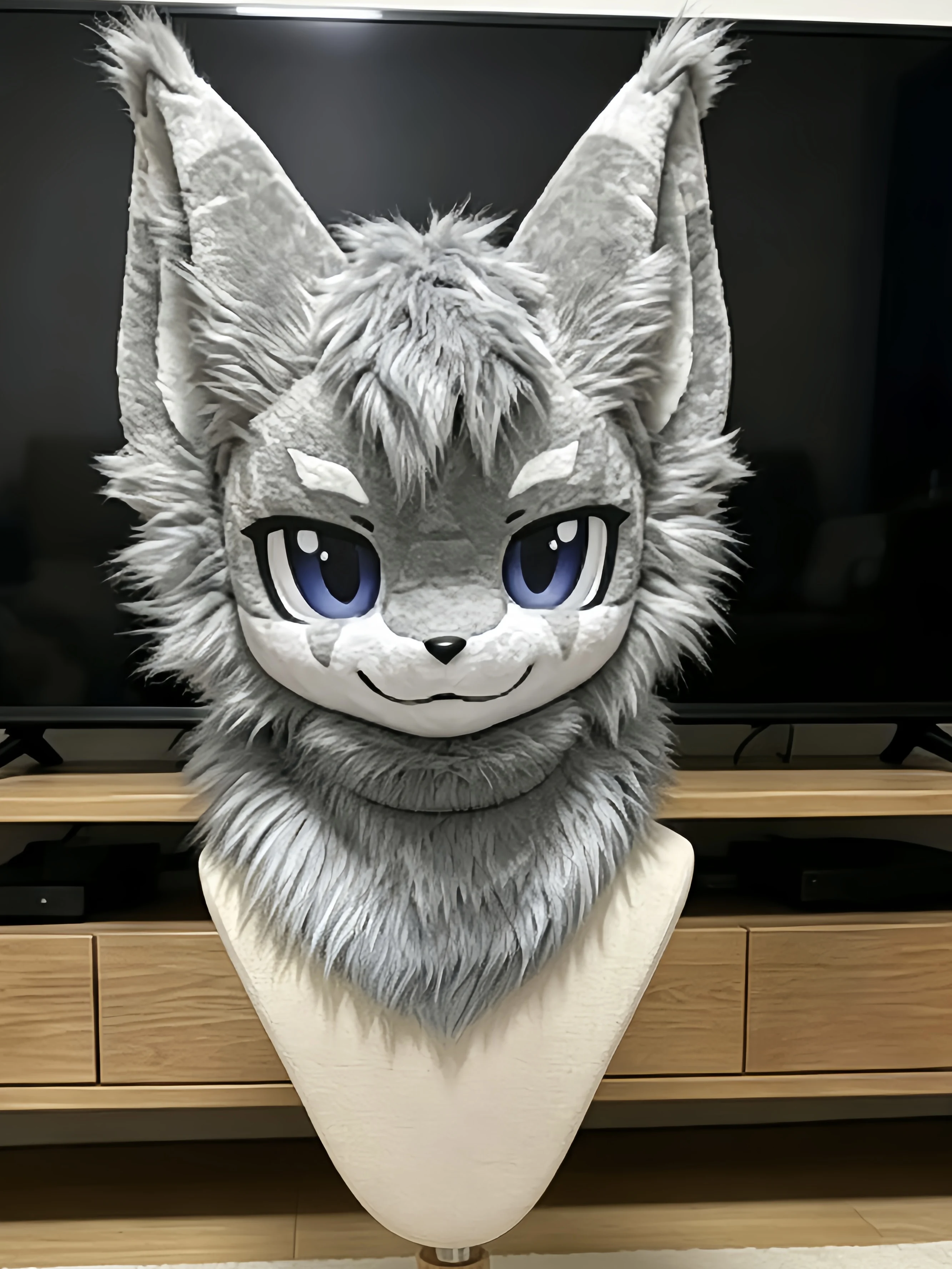 Handmade cute long fur headpiece, cat mascot costume, Halloween husky role-play, fox role-play disguise
Handmade cute long fur headpiece, cat mascot costume, Halloween husky role-play, fox role-play disguise