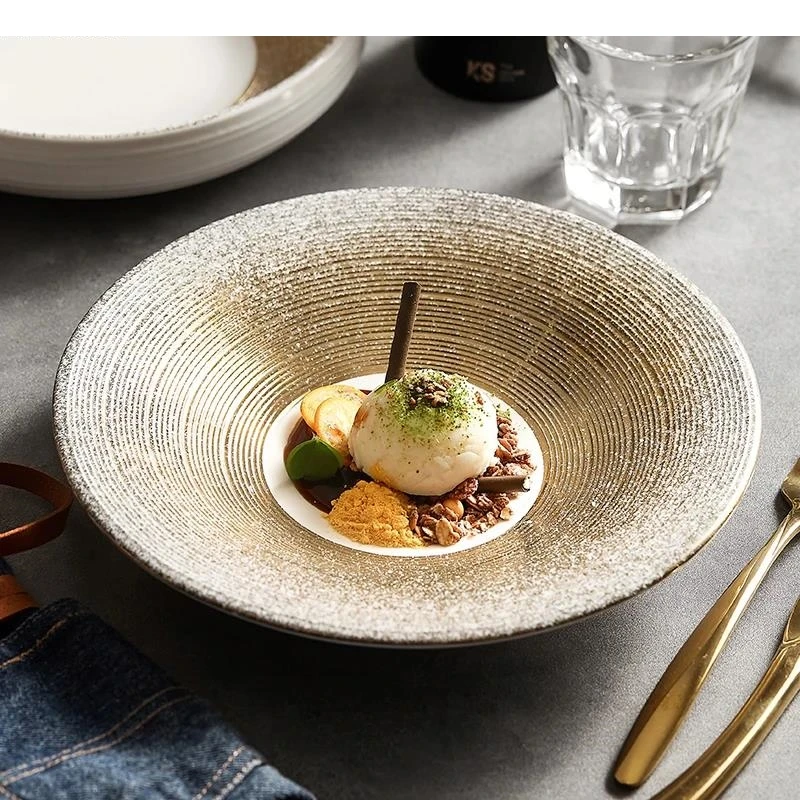 Ceramic Steak Plate Tableware Hotel Restaurant Pasta Dessert Main Dish Nordic Home Kitchen
Ceramic Steak Plate Tableware Hotel Restaurant Pasta Dessert Main Dish Nordic Home Kitchen