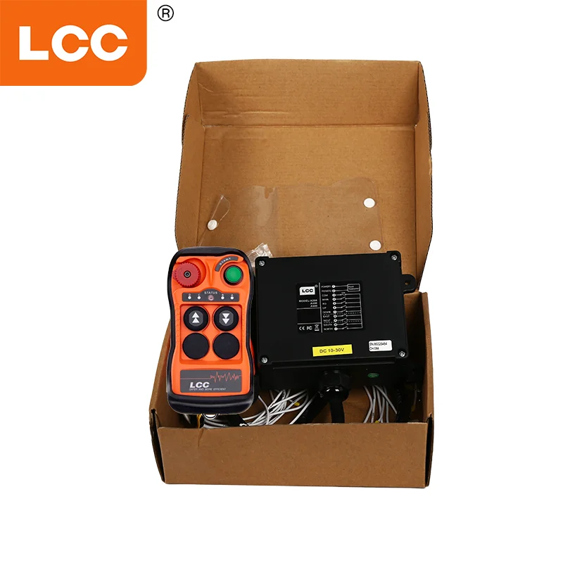 LCC QA200 2 Buttons Industrial Wireless Radio Crane Remote Control switches winches Hoist track Crane Controller
LCC QA200 2 Buttons Industrial Wireless Radio Crane Remote Control switches winches Hoist track Crane Controller