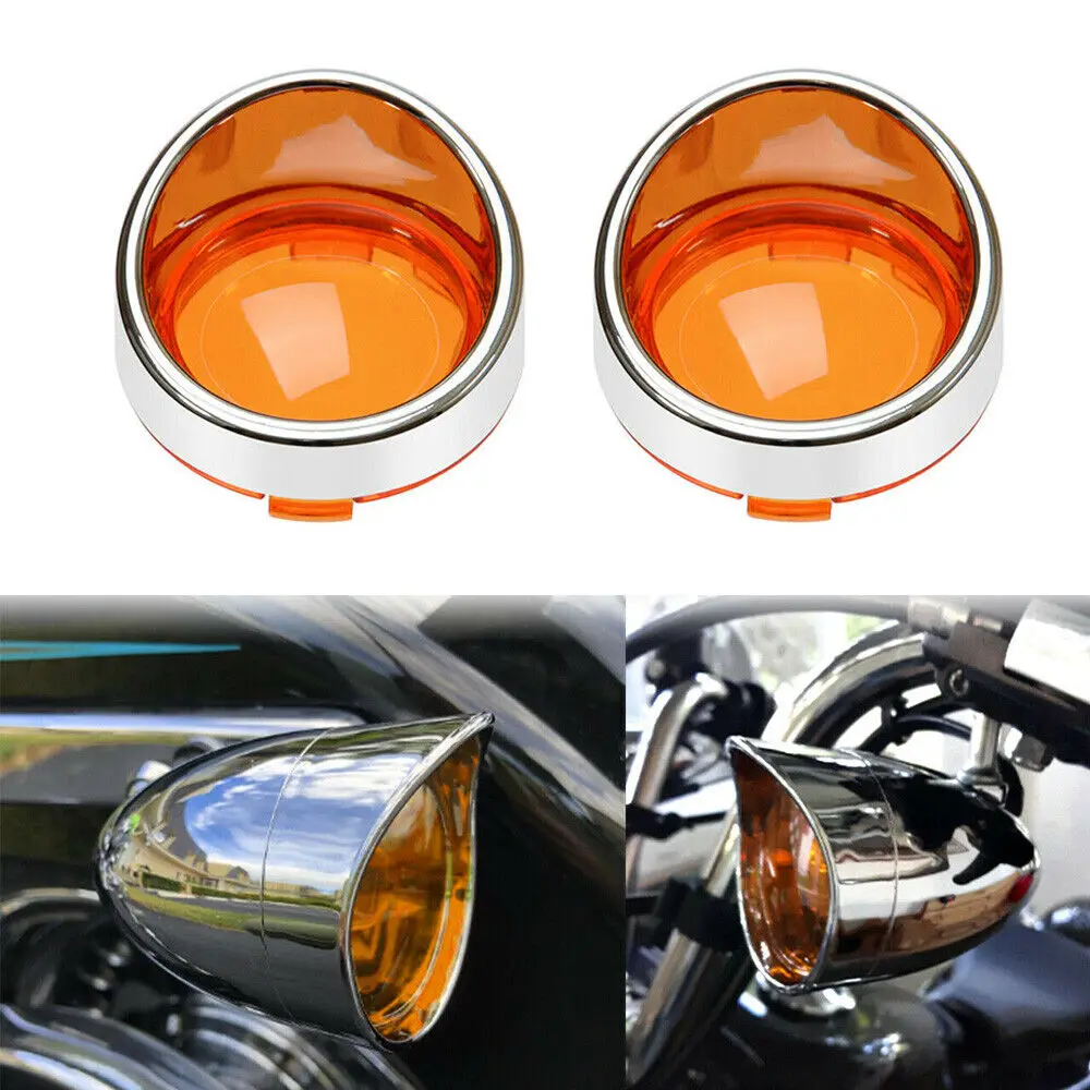 Motorcycle Bullet Style Front Rear Turn Signal Light Cover Visor Trim Rings for Harley Sportster XL883 XL1200 Softail Fat Boy
Motorcycle Bullet Style Front Rear Turn Signal Light Cover Visor Trim Rings for Harley Sportster XL883 XL1200 Softail Fat Boy