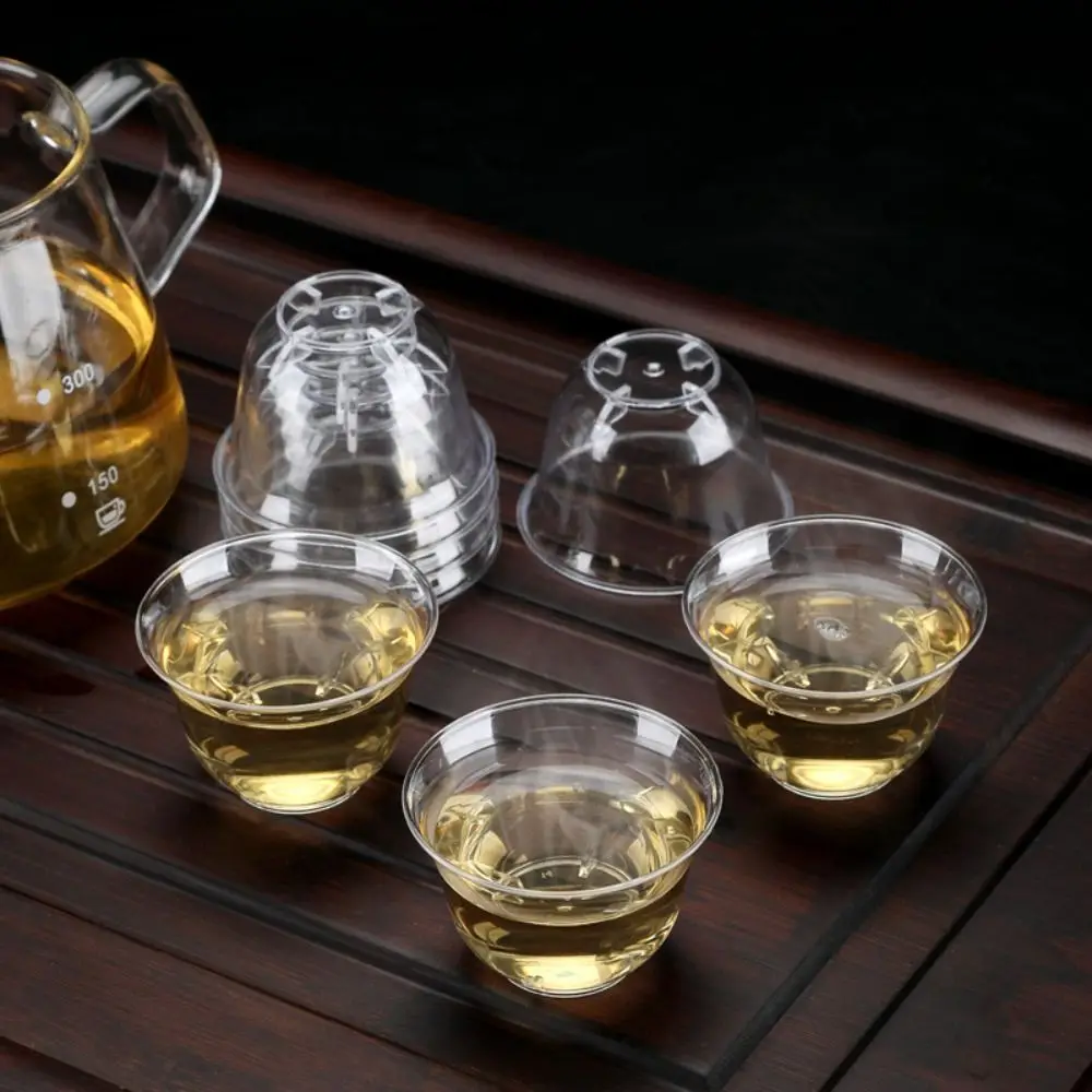 40pcs Drinkware Disposable Clear Plastic Tea Cup Thickening 60ml Shot Cup Hard Kung Fu Tea Cup Office
40pcs Drinkware Disposable Clear Plastic Tea Cup Thickening 60ml Shot Cup Hard Kung Fu Tea Cup Office