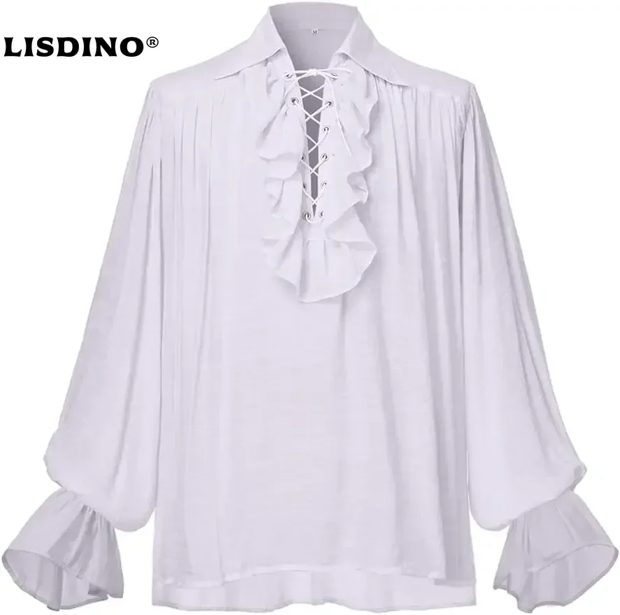 Renaissance Men OR Women Pirate Shirt Vampire Medieval Costume Cotton Linen Shirts
Renaissance Men OR Women Pirate Shirt Vampire Medieval Costume Cotton Linen Shirts