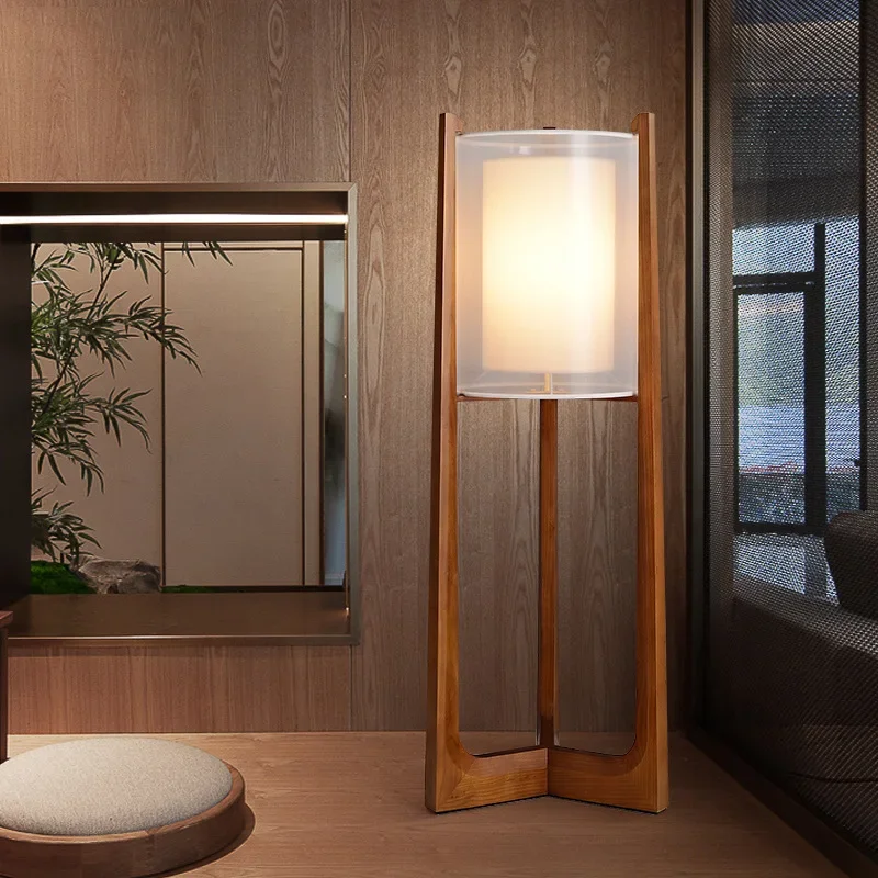 SANDYHA Japanese Fabric Floor Lamp Modern Triangle Wood Stand Living Room Bedroom Study Lighting Decoration Warm Light for Home
SANDYHA Japanese Fabric Floor Lamp Modern Triangle Wood Stand Living Room Bedroom Study Lighting Decoration Warm Light for Home