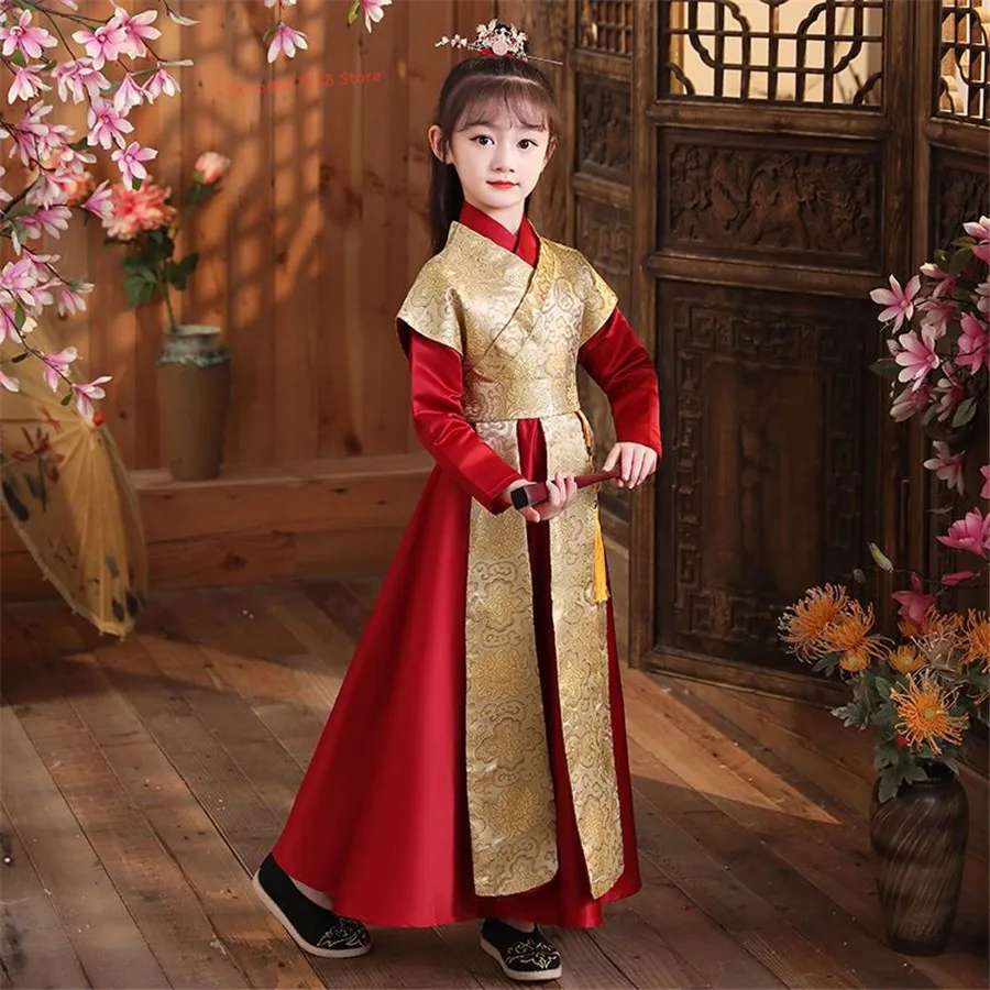 Traditional Chinese Vintage Clothing For Kids Boys Girls Women Hanfu Dress Tang Suit Kids Children Halloween Cosplay Costume
Traditional Chinese Vintage Clothing For Kids Boys Girls Women Hanfu Dress Tang Suit Kids Children Halloween Cosplay Costume