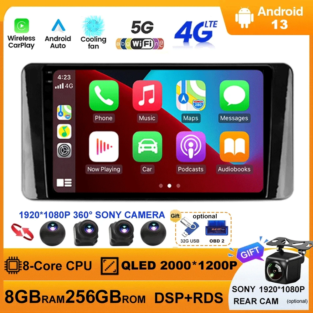 Android 13 For Volkswagen Polo Mk6 VI 6 2020 - 2022 Car Radio Multimedia Video Player Navigation Carplay WIFI BT 2Din 2 Din DVD
Android 13 For Volkswagen Polo Mk6 VI 6 2020 - 2022 Car Radio Multimedia Video Player Navigation Carplay WIFI BT 2Din 2 Din DVD