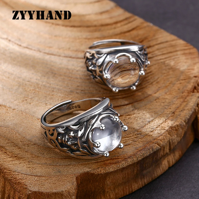 Кольцо из стерлингового серебра 925 пробы свободного размера с цирконом, черный панк, тайский стиль, регулируемая корона, старый процесс, ювелирные изделия FYRNG072
Кольцо из стерлингового серебра 925 пробы свободного размера с цирконом, черный панк, тайский стиль, регулируемая корона, старый процесс, ювелирные изделия FYRNG072