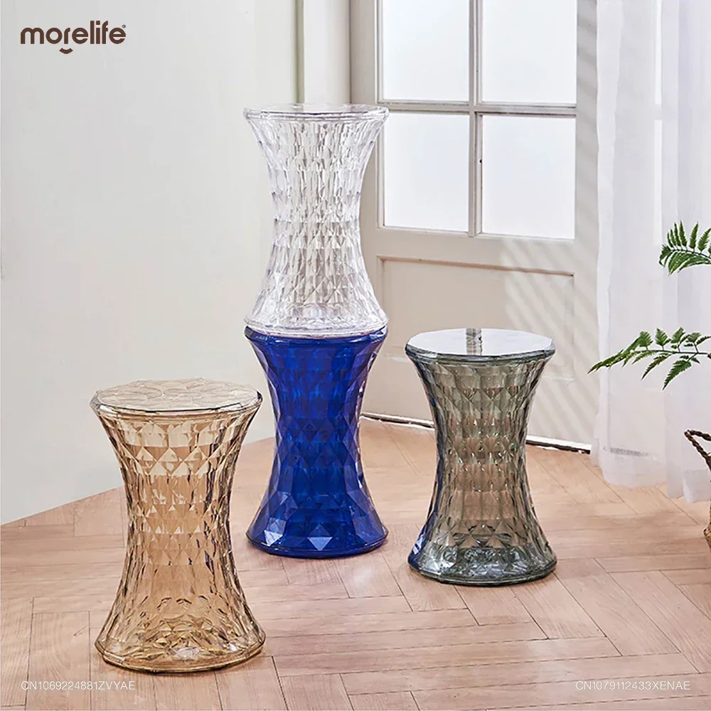 Home Decor Transparent Crystal Diamond Stools Footstool Round Living Room Shoe Changing Stool Creative Sofa Side Table Furniture
Home Decor Transparent Crystal Diamond Stools Footstool Round Living Room Shoe Changing Stool Creative Sofa Side Table Furniture
