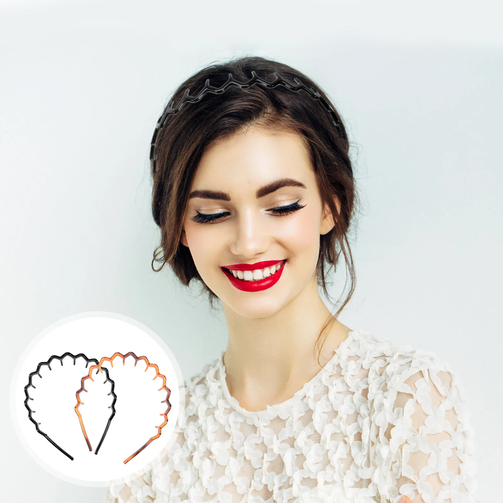 2 Pcs Hair Coils Headband Women Fashion Hoop Halloween Accessories Women's Toothed
2 Pcs Hair Coils Headband Women Fashion Hoop Halloween Accessories Women's Toothed
