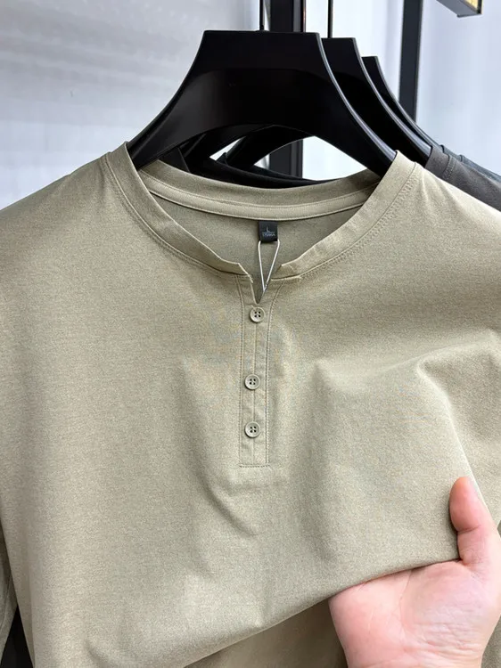 Мужская повседневная спортивная футболка с длинным рукавом, эластичная, влагоотводящая, быстросохнущая, простой дизайн, модная, городская, из полиэфирного волокна
Мужская повседневная спортивная футболка с длинным рукавом, эластичная, влагоотводящая, быстросохнущая, простой дизайн, модная, городская, из полиэфирного волокна