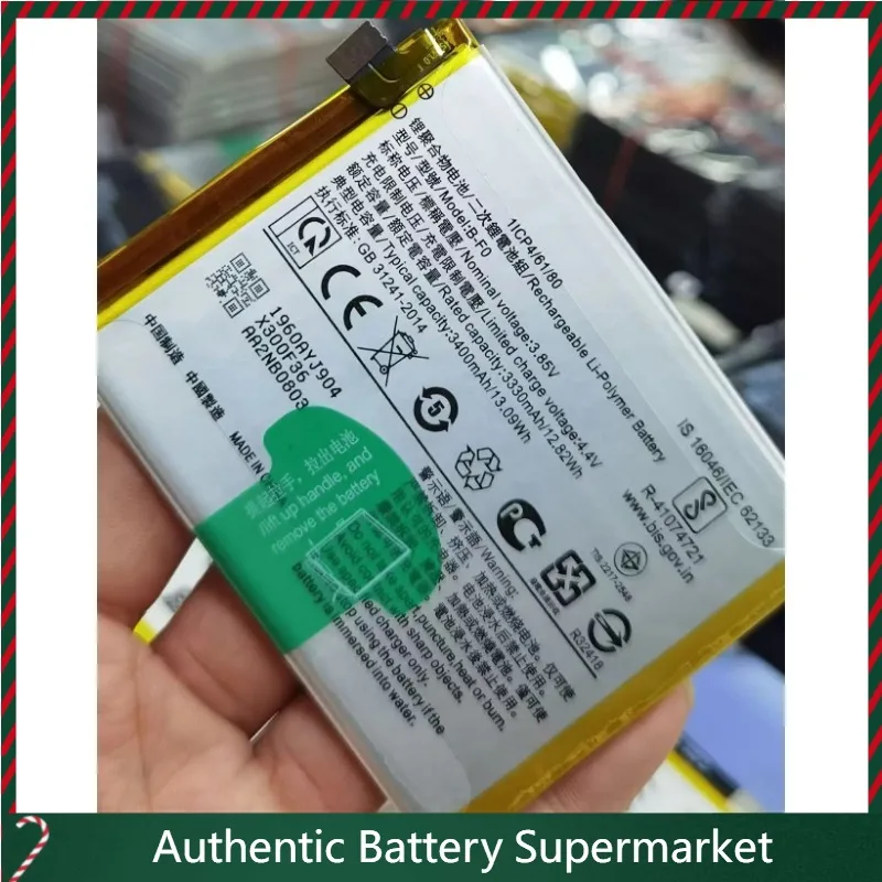 New 3.85V 3400mAh B-F0 For Vivo V11 1804, V11 Pro V1814, X21S, V1814A, V1814T Battery
New 3.85V 3400mAh B-F0 For Vivo V11 1804, V11 Pro V1814, X21S, V1814A, V1814T Battery