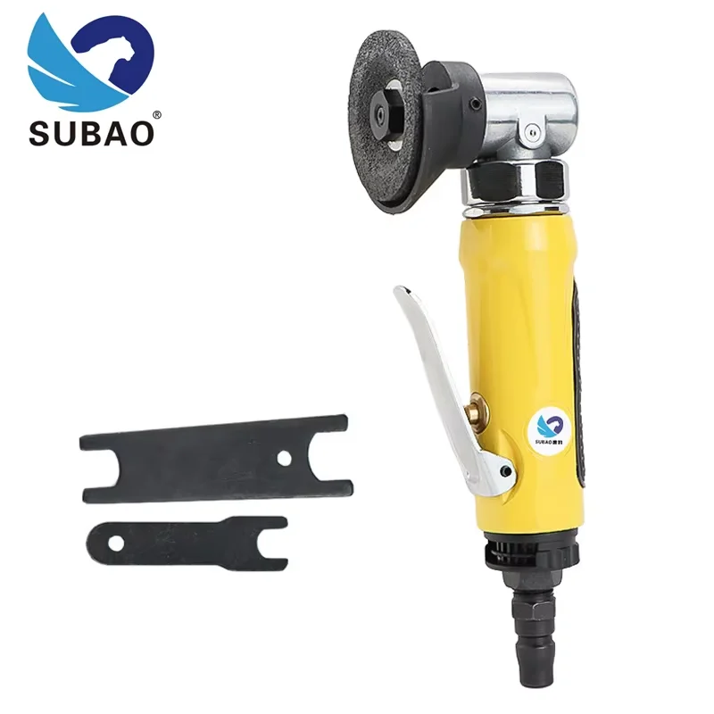 SUBAO 4198 Pneumatic Angle Grinder 2 "50MM Angle Grinder Pneumatic Metal Grinder Polishing Sander Angle Grinder
SUBAO 4198 Pneumatic Angle Grinder 2 "50MM Angle Grinder Pneumatic Metal Grinder Polishing Sander Angle Grinder