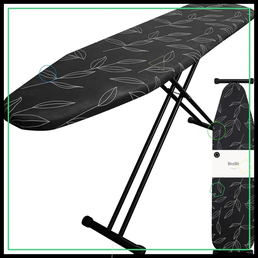 Full Size Ironing Board with Sturdy Stand, Foldable Iron Table for Home Laundry
Full Size Ironing Board with Sturdy Stand, Foldable Iron Table for Home Laundry