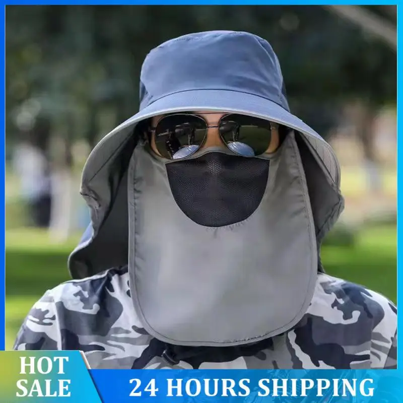 Fashion Men Summer Hats Wide Brim Male Large Bucket Hat Foldable Breathable Anti UV Beach Hiking UV Protection Fishing Sun Hats
Fashion Men Summer Hats Wide Brim Male Large Bucket Hat Foldable Breathable Anti UV Beach Hiking UV Protection Fishing Sun Hats