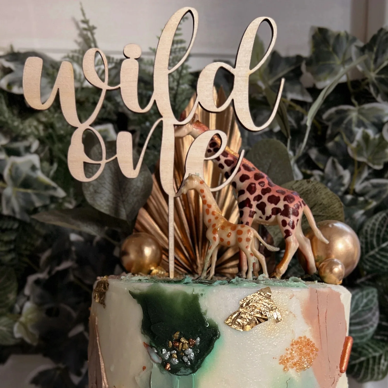 Wild One Happy Birthday Cake Topper, Birthday Party Cake Topper, First Birthday One Cake Topper Baby Shower Party Decoration
Wild One Happy Birthday Cake Topper, Birthday Party Cake Topper, First Birthday One Cake Topper Baby Shower Party Decoration