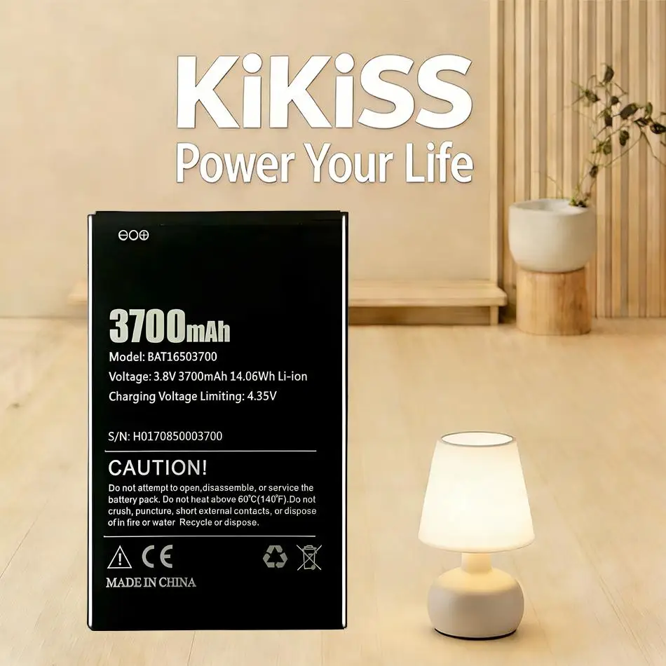 Аккумулятор для мобильного телефона Doogee X7 X7S, надежная замена BAT16503700, 3700 мАч
Аккумулятор для мобильного телефона Doogee X7 X7S, надежная замена BAT16503700, 3700 мАч