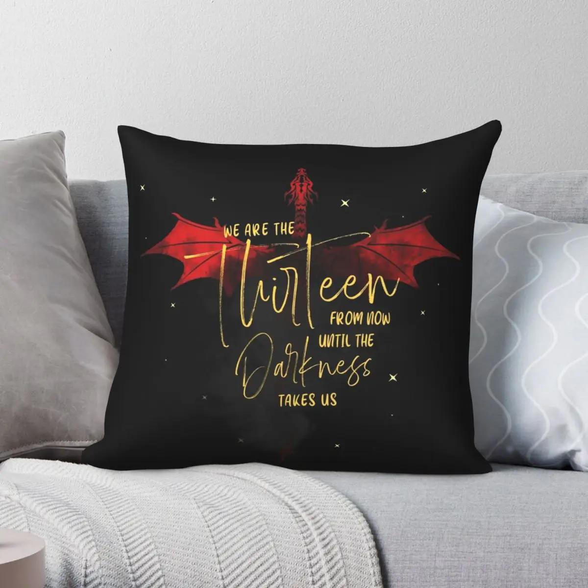 We Are The Thirteen Pillowcase Polyester Linen Velvet Printed Zip Decor Pillow Case Home Cushion Cover
We Are The Thirteen Pillowcase Polyester Linen Velvet Printed Zip Decor Pillow Case Home Cushion Cover