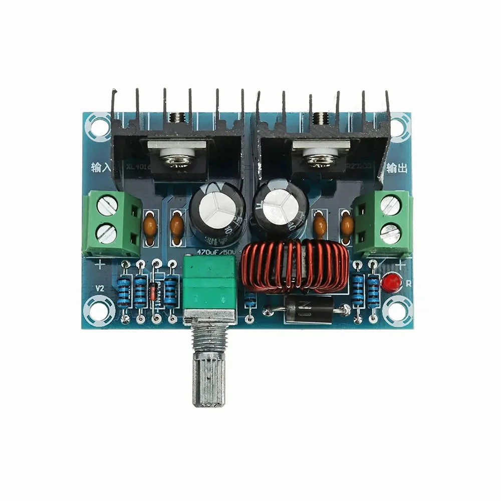 XH-M401 DC-DC step-down module XL4016E1 high-power DC voltage regulator board maximum 8A with voltage regulator
XH-M401 DC-DC step-down module XL4016E1 high-power DC voltage regulator board maximum 8A with voltage regulator