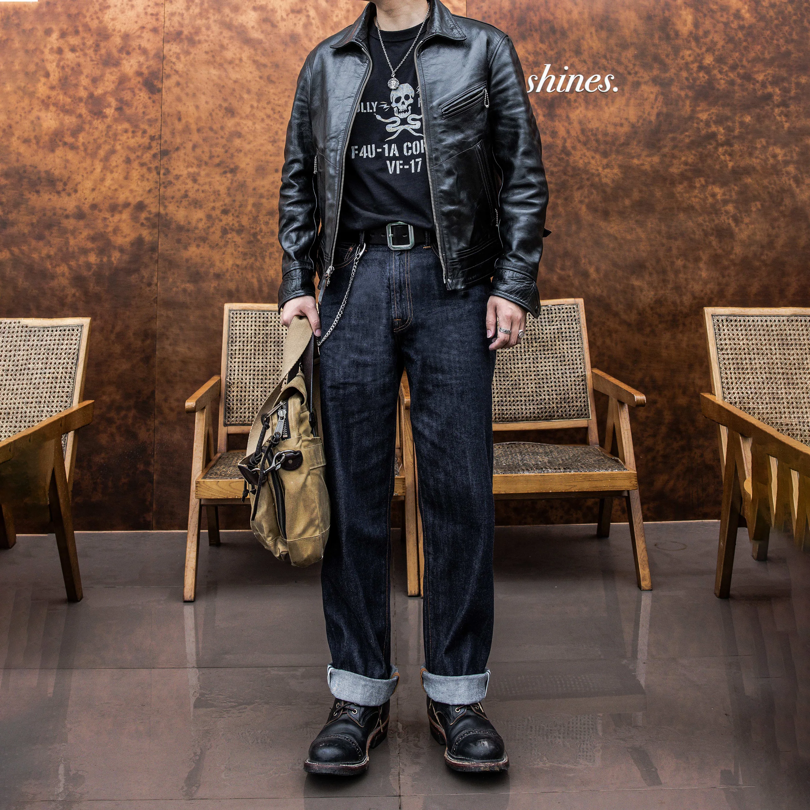 55501-0006 Red Tornado Indigo Selvage Washed 12oz Pants Sanforised Zipper Raw Denim Jean
55501-0006 Red Tornado Indigo Selvage Washed 12oz Pants Sanforised Zipper Raw Denim Jean