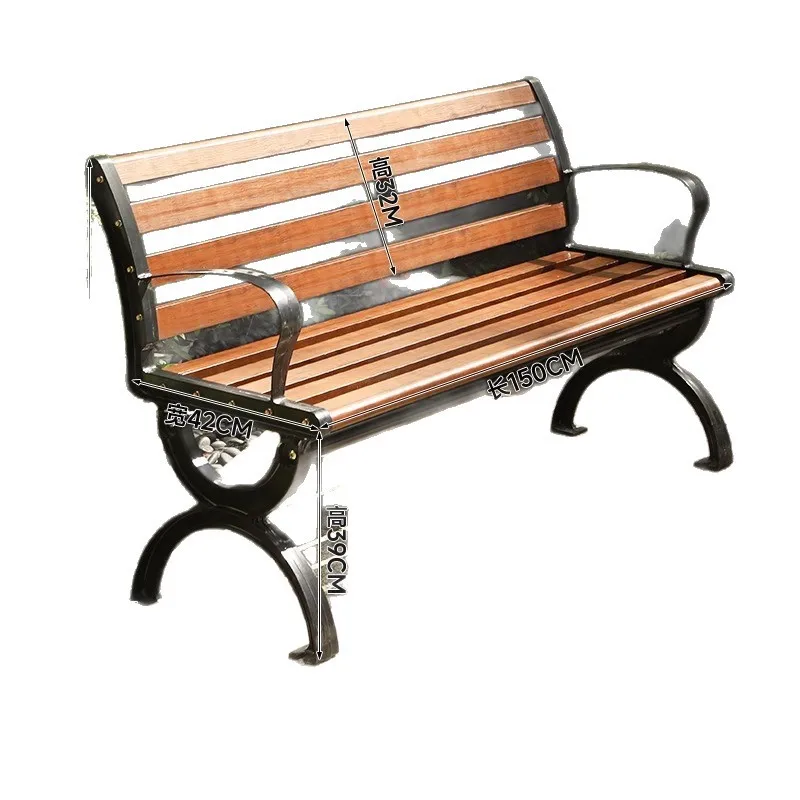 Courtyard Leisure Backrest Chair Outdoor Garden Rest Bench
Courtyard Leisure Backrest Chair Outdoor Garden Rest Bench