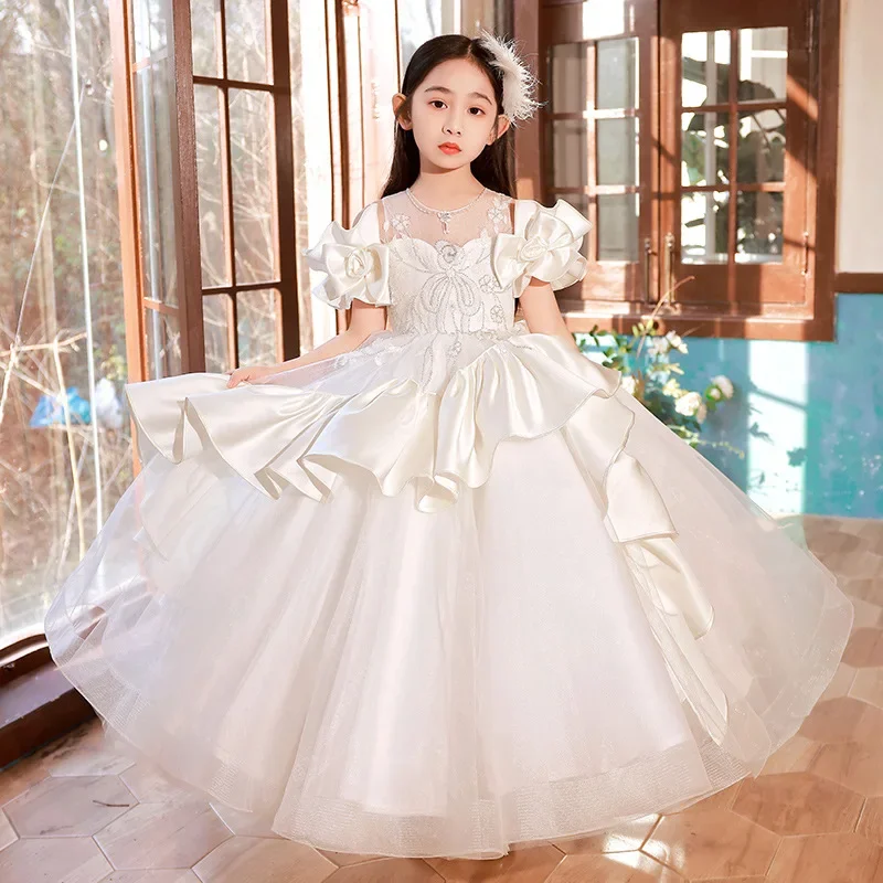 Teenmiro Kids Pageant Evening Ball Gowns Girl Weddings Birthday Party Elegant Dress For Children First Communion Summer Dresses
Teenmiro Kids Pageant Evening Ball Gowns Girl Weddings Birthday Party Elegant Dress For Children First Communion Summer Dresses