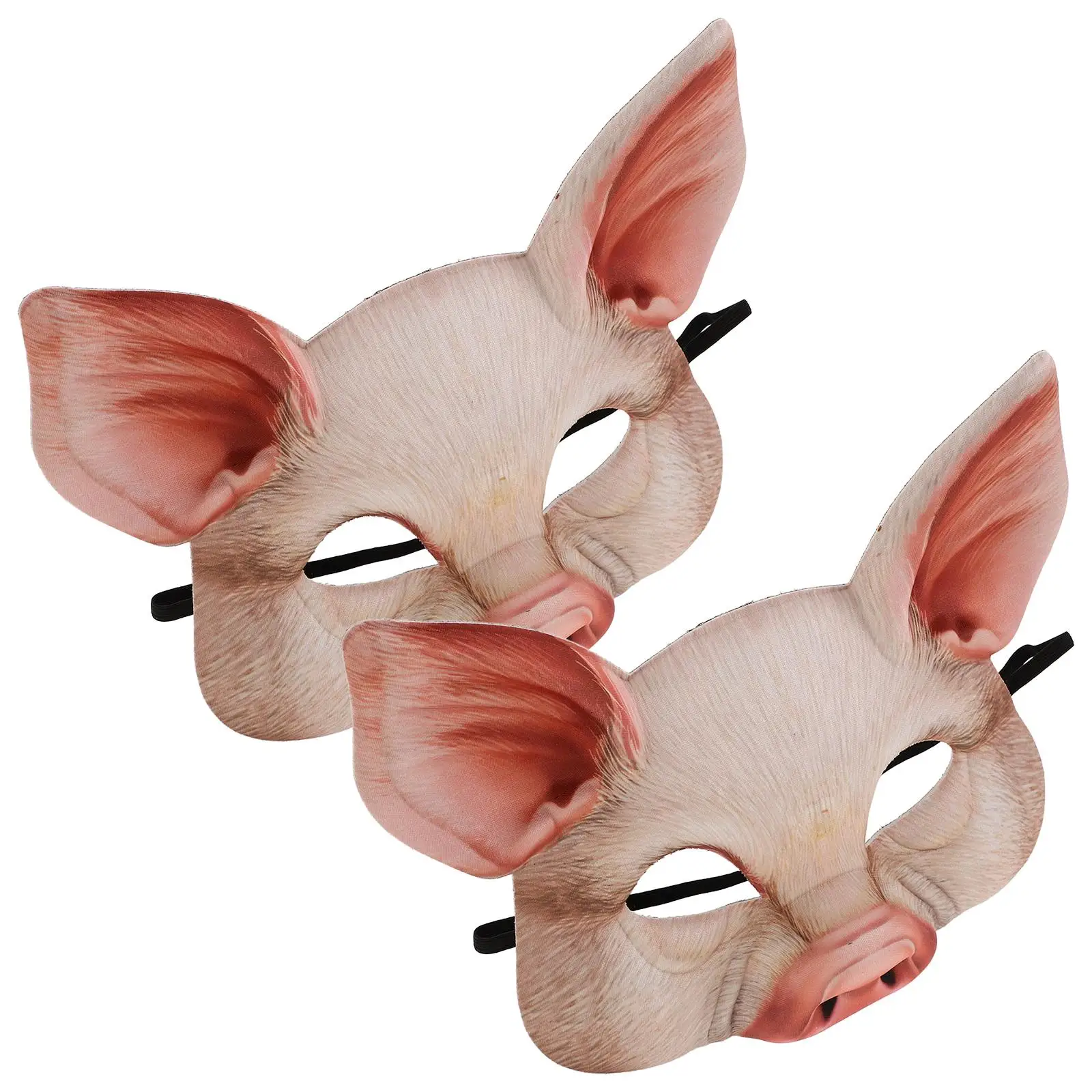 2 Pcs Pink Pig Mask Lightweight Animal Design Masquerade Party Halloween Festival Prom Costume Half Face Masks Toy
2 Pcs Pink Pig Mask Lightweight Animal Design Masquerade Party Halloween Festival Prom Costume Half Face Masks Toy