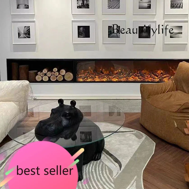 N Creative Animal Shape Tea Table Tempered Glass Modern Simple Home Living Room High Sense Side Table
N Creative Animal Shape Tea Table Tempered Glass Modern Simple Home Living Room High Sense Side Table