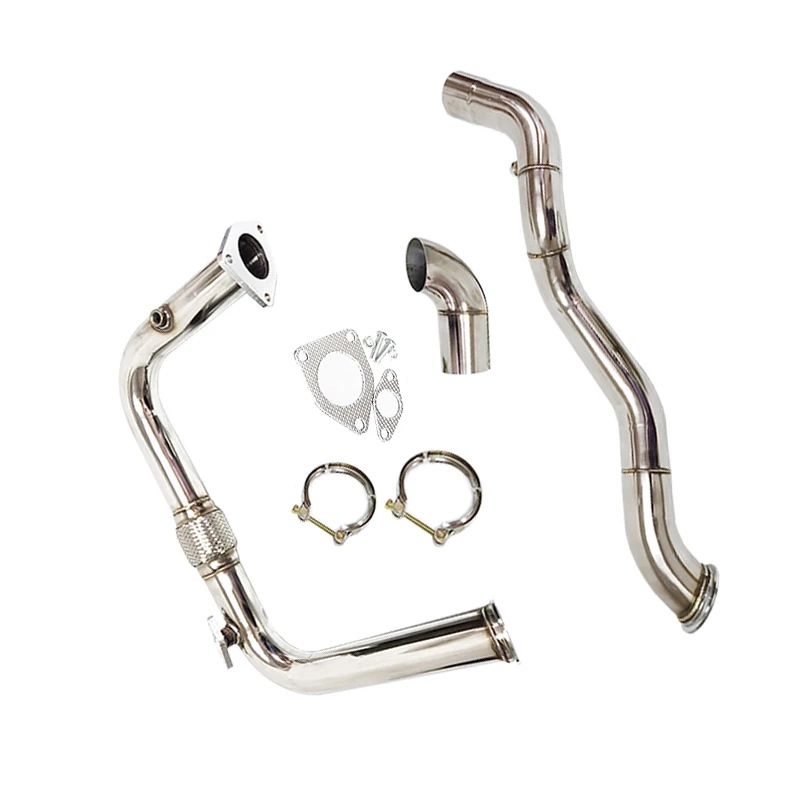 Stainless Exhaust Downpipe fit for SILVERADO- SIERRA LSX VORTEC V8 LS 4.8 5.3 6.0 6.2
Stainless Exhaust Downpipe fit for SILVERADO- SIERRA LSX VORTEC V8 LS 4.8 5.3 6.0 6.2
