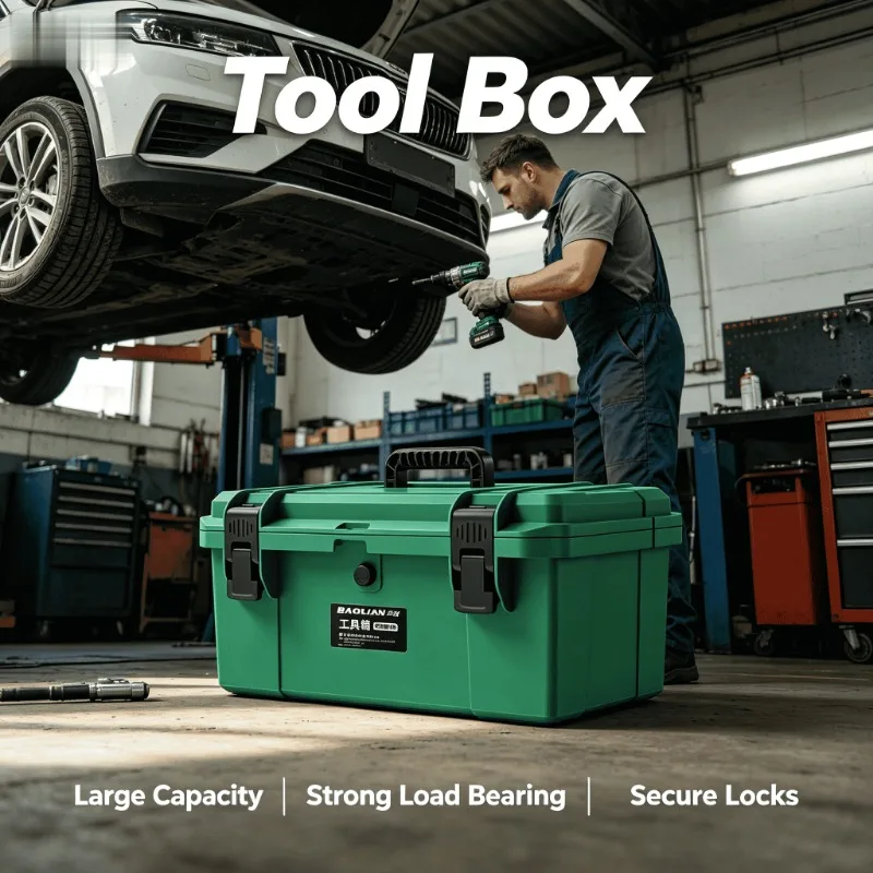 Pro Waterproof Large Tool Box Portable Heavy Duty Multi Purpose Electrician Handyman Storage Case Home Car Workshop Organizer
Pro Waterproof Large Tool Box Portable Heavy Duty Multi Purpose Electrician Handyman Storage Case Home Car Workshop Organizer