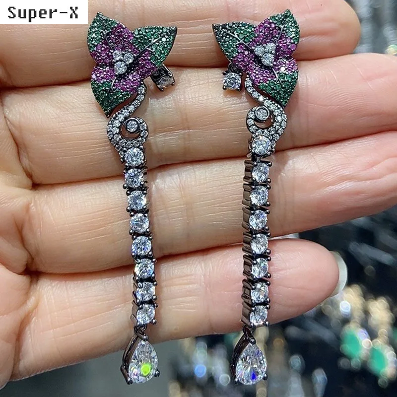 Zircon flower leaf Earrings Pink White Green jewelry women dinner party daily wear cute earrings
Zircon flower leaf Earrings Pink White Green jewelry women dinner party daily wear cute earrings