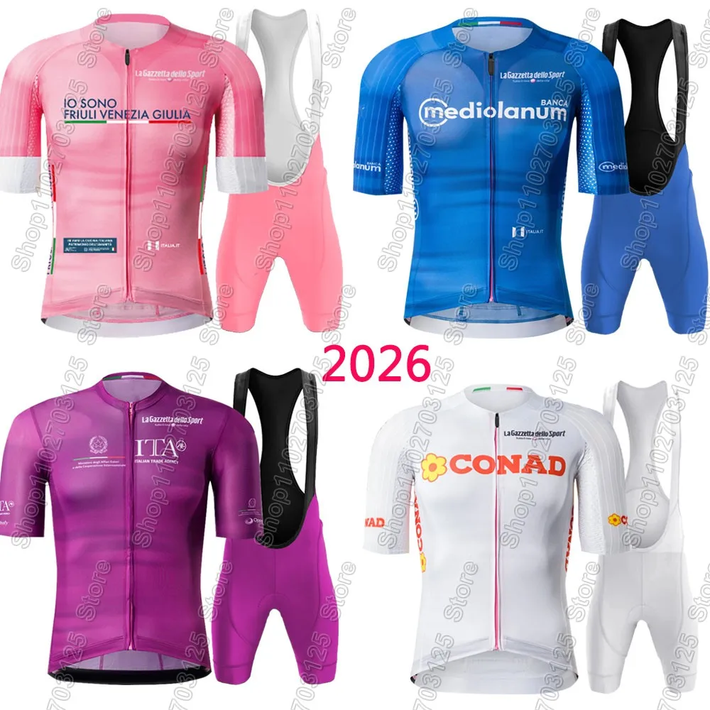 2026 Tour De Italia Italy Cycling Jersey Set Pink Purple Blue Bicycle Clothing Road Bike Shirts Suit Bicycle Bib Shorts MTB Ropa
2026 Tour De Italia Italy Cycling Jersey Set Pink Purple Blue Bicycle Clothing Road Bike Shirts Suit Bicycle Bib Shorts MTB Ropa