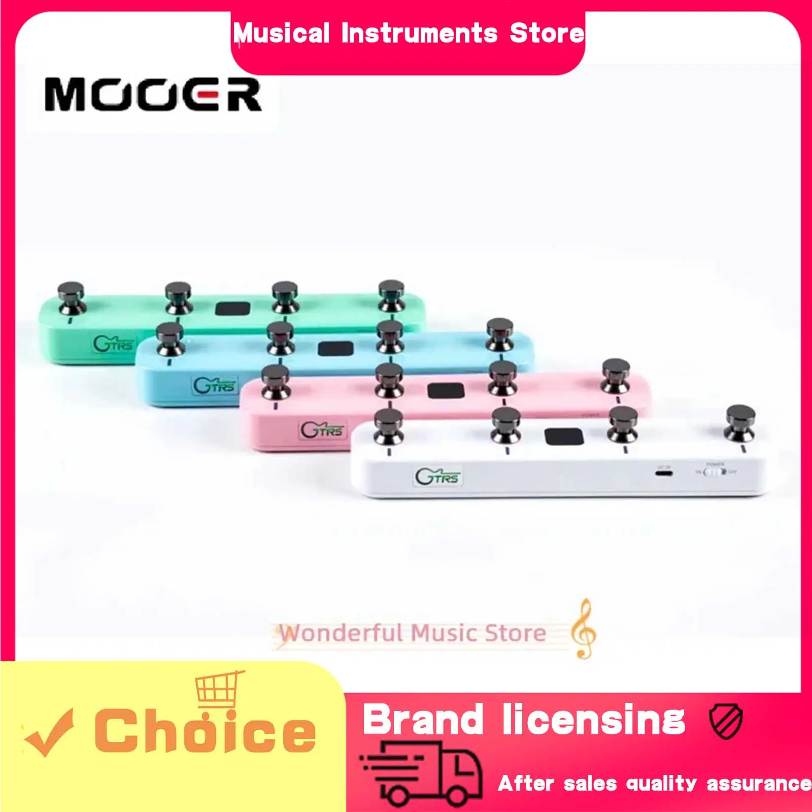 MOOER GWF4 Беспроводной ножной переключатель, педаль эффектов, контроллер для Prime P2/P1, умная педаль и педаль Gtrs, детали электрогитары
MOOER GWF4 Беспроводной ножной переключатель, педаль эффектов, контроллер для Prime P2/P1, умная педаль и педаль Gtrs, детали электрогитары
