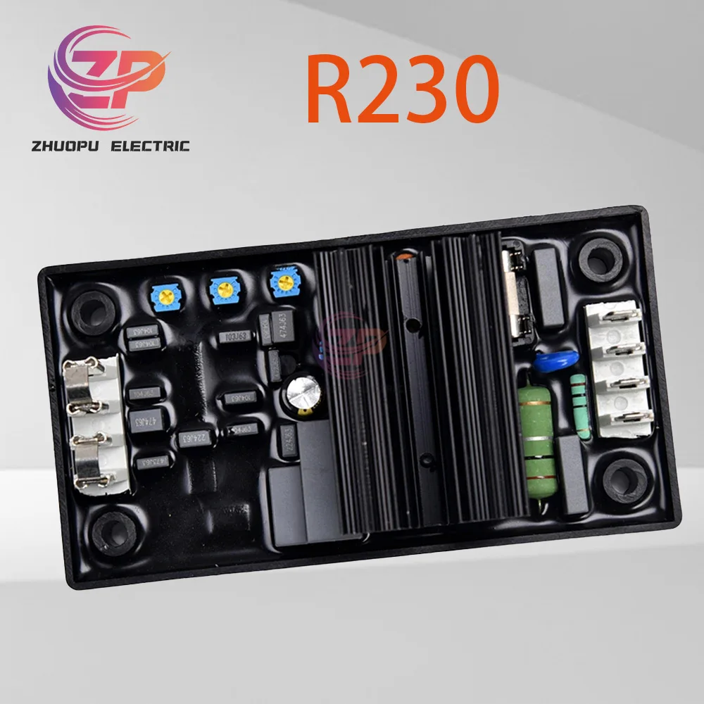 Автоматический регулятор напряжения R230 для генератора, модуль панели управления переменным током 100 кВт - регулирование напряжения для генераторов электроэнергии
Автоматический регулятор напряжения R230 для генератора, модуль панели управления переменным током 100 кВт - регулирование напряжения для генераторов электроэнергии