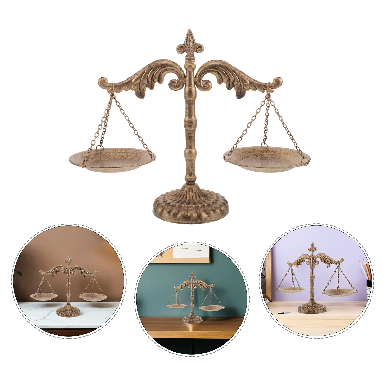 Vintage Balancing Scale Decorative Iron Work Metal Art For Lawyer Office Home Living Room Libra Desk Ornament Wrought Iron
Vintage Balancing Scale Decorative Iron Work Metal Art For Lawyer Office Home Living Room Libra Desk Ornament Wrought Iron