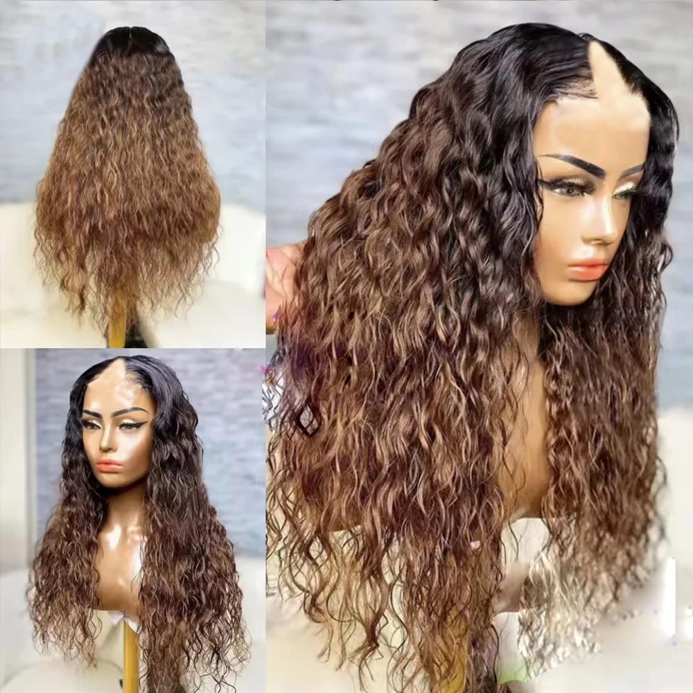 Loose Afro Curly Ombre Auburn Brown HumanHair Black Women Full 250Density U Part Wigs Adjustable V Part Wig with Clip&Combs Easy
Loose Afro Curly Ombre Auburn Brown HumanHair Black Women Full 250Density U Part Wigs Adjustable V Part Wig with Clip&Combs Easy