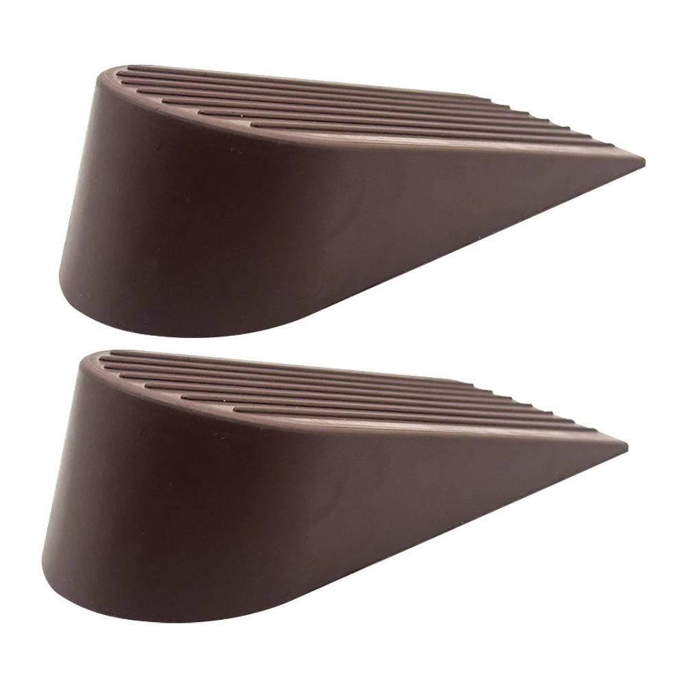 2pcs Rubber Door Stopper Wedges for Bottom Replacement Brown Material Versatile Use Office Home Hospital School Prevent
2pcs Rubber Door Stopper Wedges for Bottom Replacement Brown Material Versatile Use Office Home Hospital School Prevent
