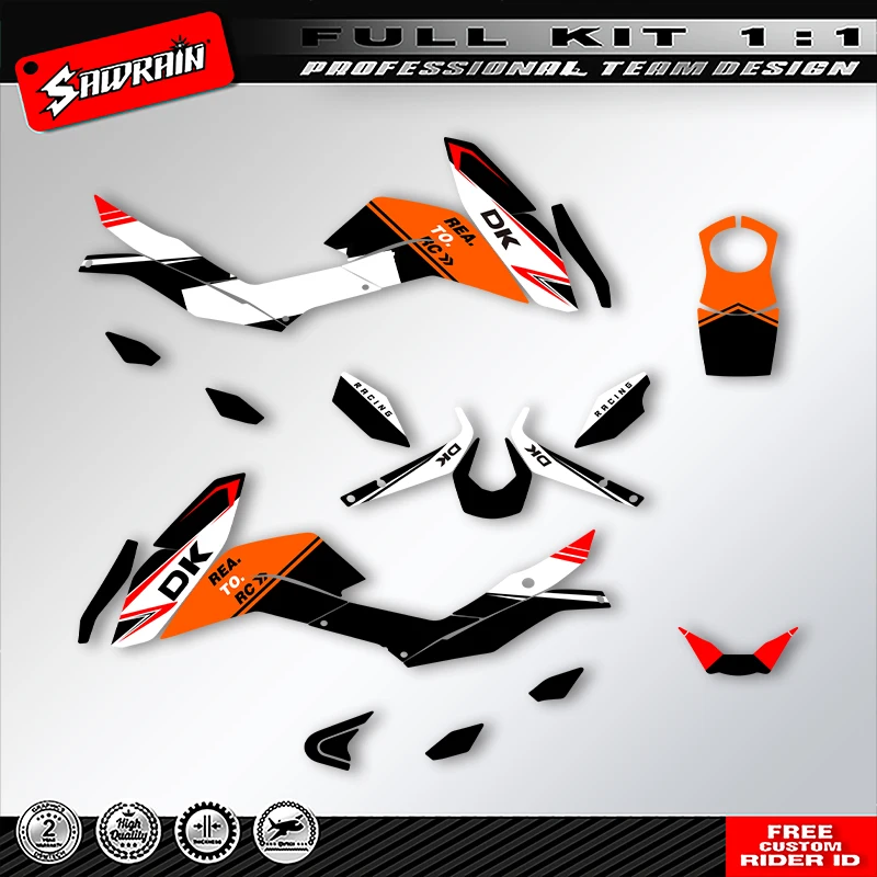 Sawrain Motorcycle Graphics Backgrounds Decals Stickers Kit Number Name Custom For KTM DUKE 125 200 390 2011 2012 2013-2016 005
Sawrain Motorcycle Graphics Backgrounds Decals Stickers Kit Number Name Custom For KTM DUKE 125 200 390 2011 2012 2013-2016 005