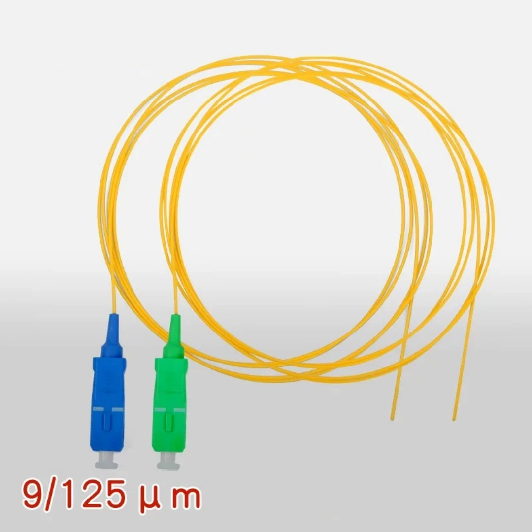 SC fiber pigtail 0.9mm SM SC/UPC SC/APC 1.5m optical fibre tail FTTH yellow cable 9/125um free Shipping ELINK 50pcs100pcs200pcs
SC fiber pigtail 0.9mm SM SC/UPC SC/APC 1.5m optical fibre tail FTTH yellow cable 9/125um free Shipping ELINK 50pcs100pcs200pcs