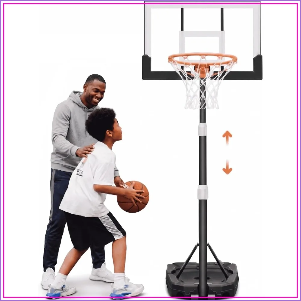 Kids Basketball Hoop 3.2-7.2FT Adjustable Indoor Outdoor with Shatterproof Backboard & Enlarged Base
Kids Basketball Hoop 3.2-7.2FT Adjustable Indoor Outdoor with Shatterproof Backboard & Enlarged Base