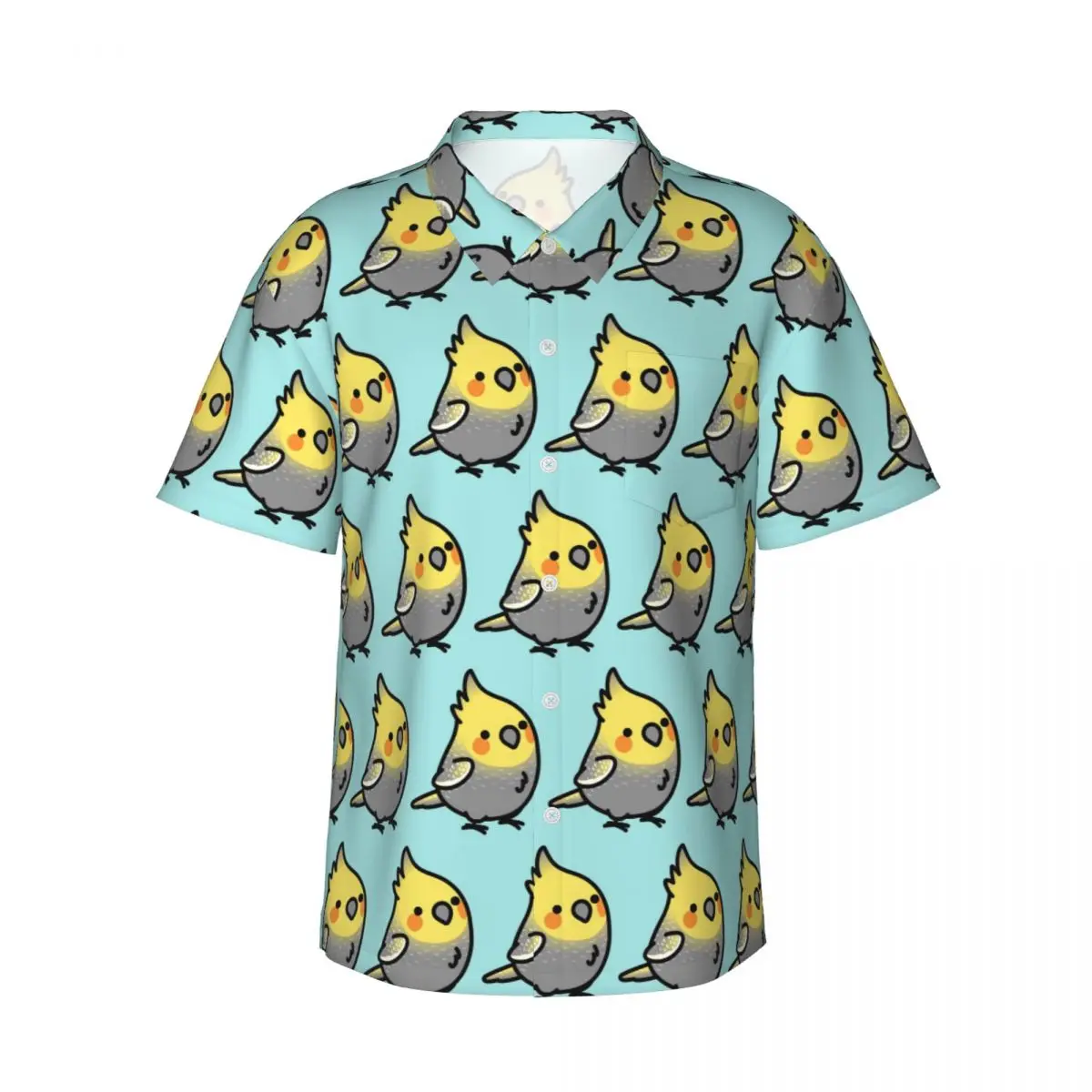 Мужские рубашки Chubby Pearl Cockatiel, гавайские рубашки с короткими рукавами, модные топы на пуговицах для летнего пляжа
Мужские рубашки Chubby Pearl Cockatiel, гавайские рубашки с короткими рукавами, модные топы на пуговицах для летнего пляжа
