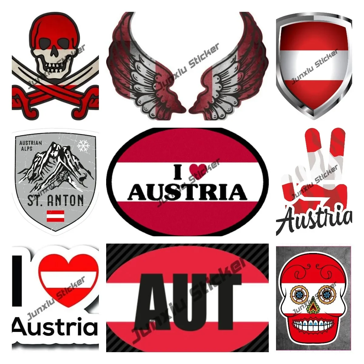 Love Austria Flag Decal Sticker Home Pride Travel Car Truck Van Bumper Window Laptop Cup Wall National Flag Car Accessories
Love Austria Flag Decal Sticker Home Pride Travel Car Truck Van Bumper Window Laptop Cup Wall National Flag Car Accessories