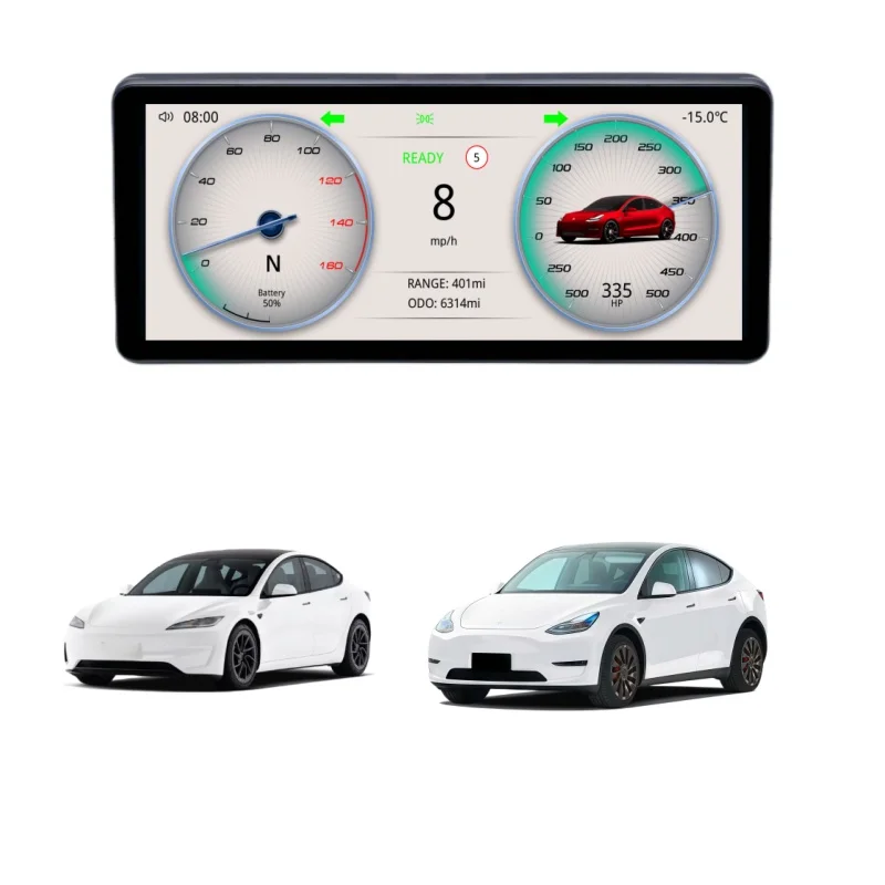 Hot HD Car Dashboard for Tesla Model 3 Model Y Real-Time Dashboard Stereo Monitoring Digital Signal Display Carplay
Hot HD Car Dashboard for Tesla Model 3 Model Y Real-Time Dashboard Stereo Monitoring Digital Signal Display Carplay
