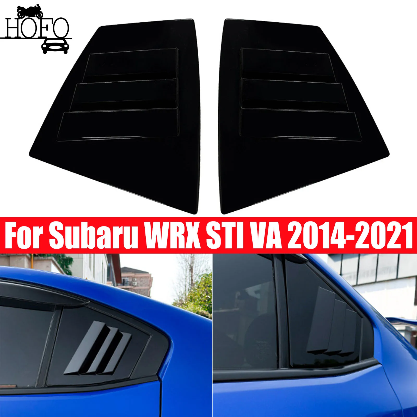 Car Rear Window Shutter Cover Trim Window Louver Side Vent Trim For Subaru WRX STI VA 2014-2021
Car Rear Window Shutter Cover Trim Window Louver Side Vent Trim For Subaru WRX STI VA 2014-2021
