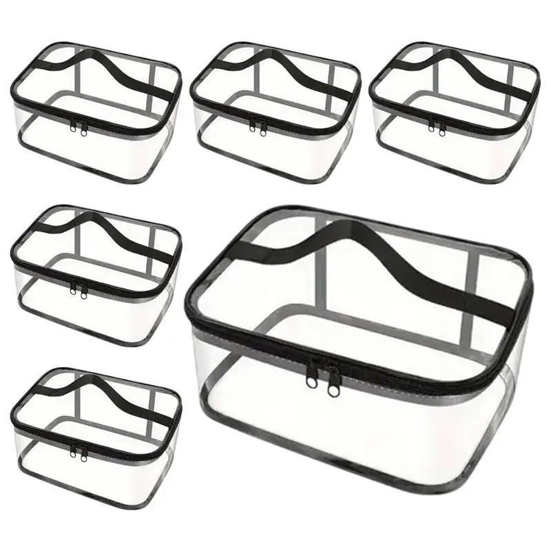 Clear Toy Storage Bags Transparent Organizing Pouch With Handle Zipper Pouch Set Of 6 For Toy Organization Board Game Storage
Clear Toy Storage Bags Transparent Organizing Pouch With Handle Zipper Pouch Set Of 6 For Toy Organization Board Game Storage
