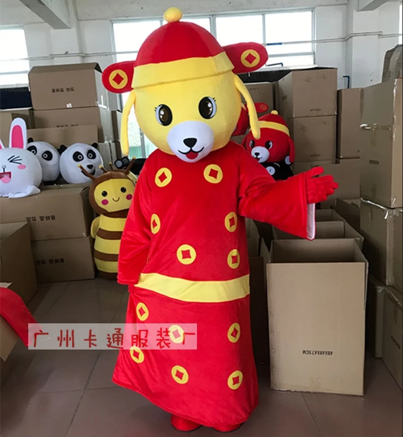 Dog Mascot Character Costume Mascotte Fancy Dress Suit Cartoon Mascot Fancy Dress Christmas Cosplay for Halloween party event
Dog Mascot Character Costume Mascotte Fancy Dress Suit Cartoon Mascot Fancy Dress Christmas Cosplay for Halloween party event