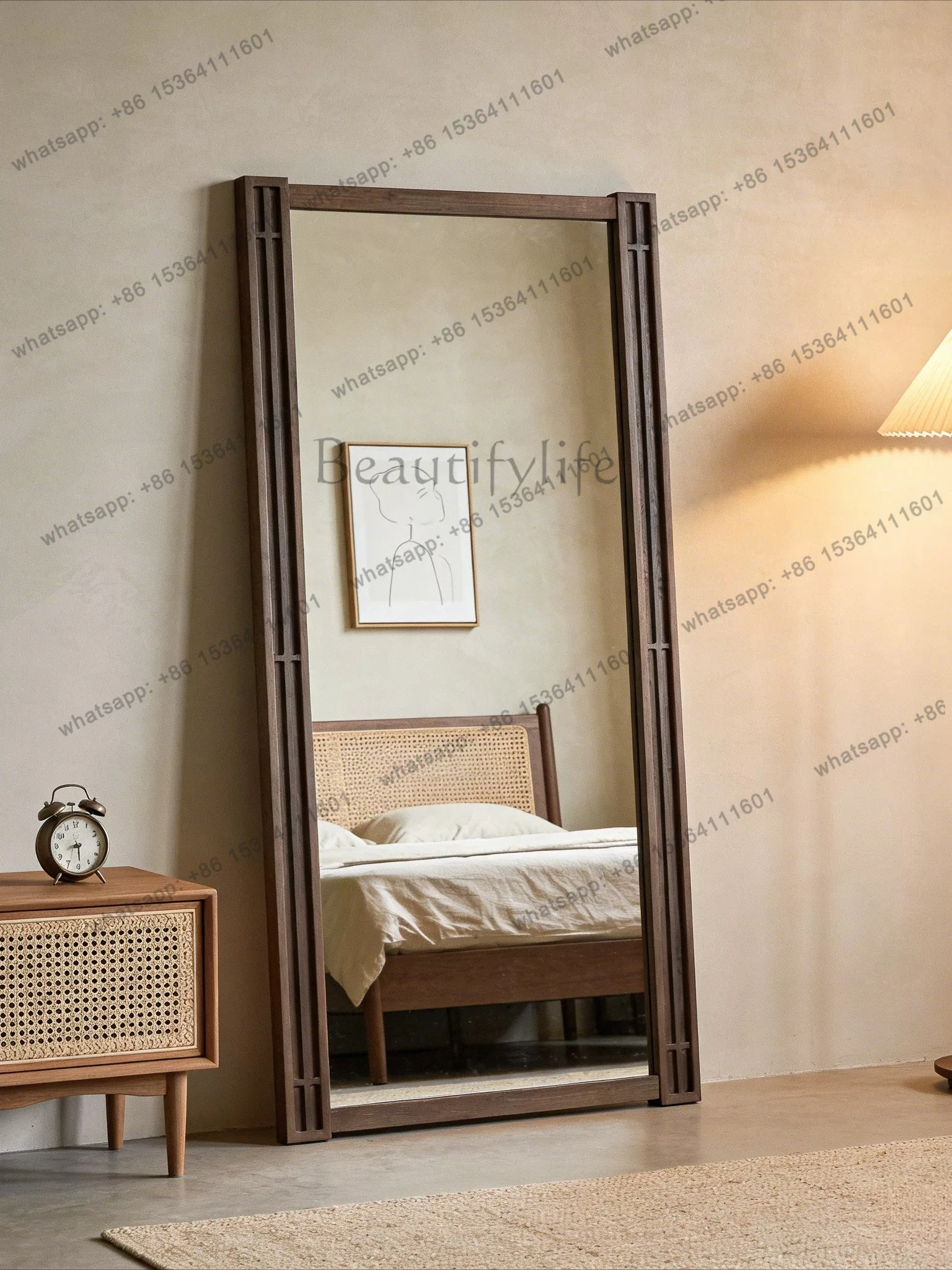 Medieval wabi-sabi wind home full-body mirror French retro creative floor mirror
Medieval wabi-sabi wind home full-body mirror French retro creative floor mirror