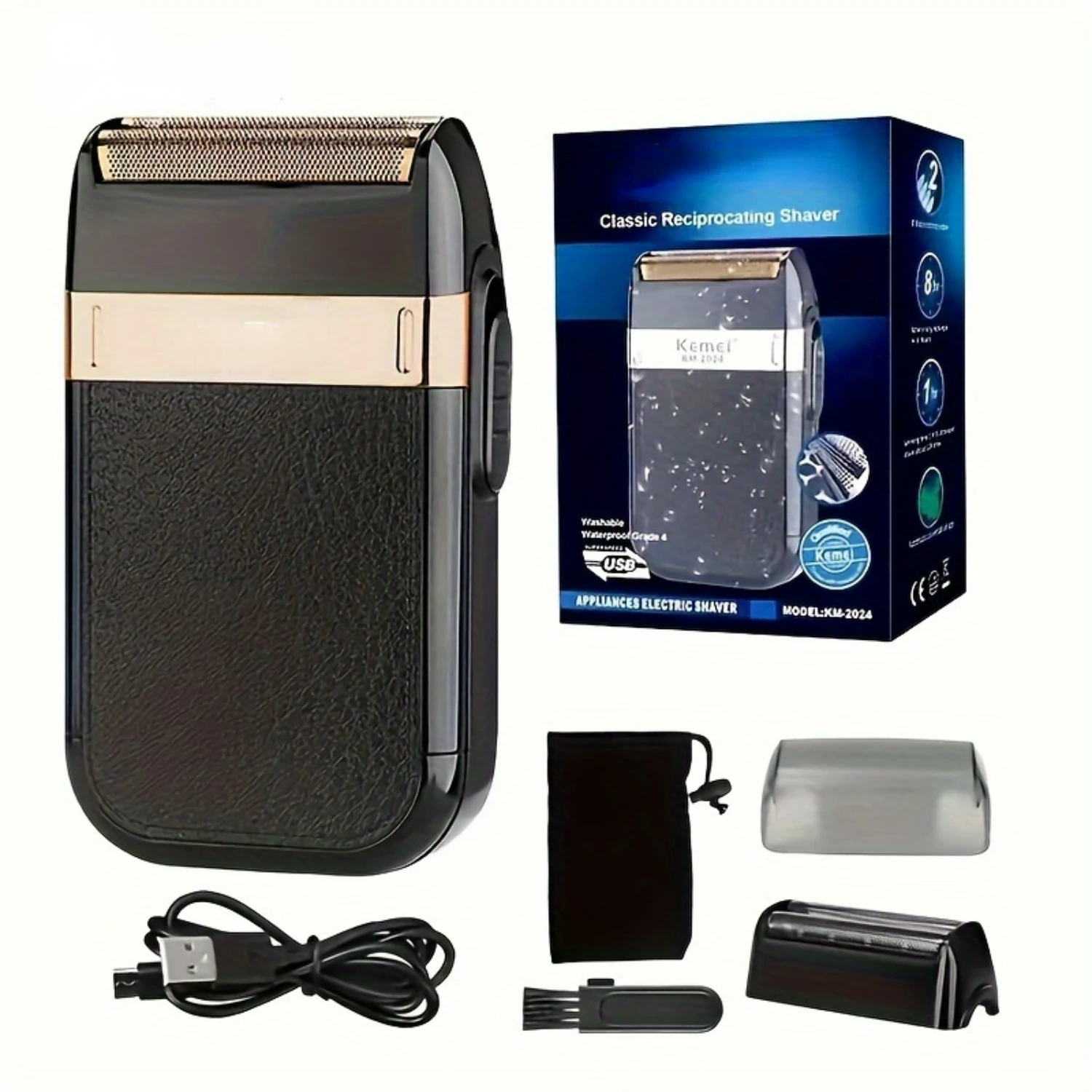 Durable, Stylish, and Efficient Men's Shaver with Long Battery Life - The Ultimate Father's Day Gift Option for 2024 - USB Charg
Durable, Stylish, and Efficient Men's Shaver with Long Battery Life - The Ultimate Father's Day Gift Option for 2024 - USB Charg