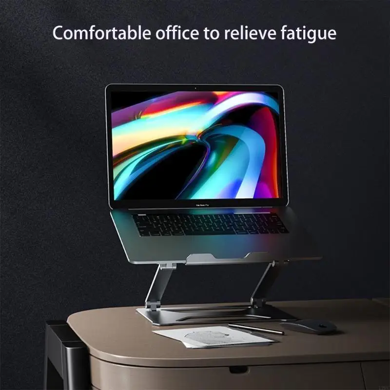 SZ Aluminum Desktop Tablets Stand Cooling Non-Slip Notebook Holder Adjustable Cooling Riser for Notebook Laptops
SZ Aluminum Desktop Tablets Stand Cooling Non-Slip Notebook Holder Adjustable Cooling Riser for Notebook Laptops