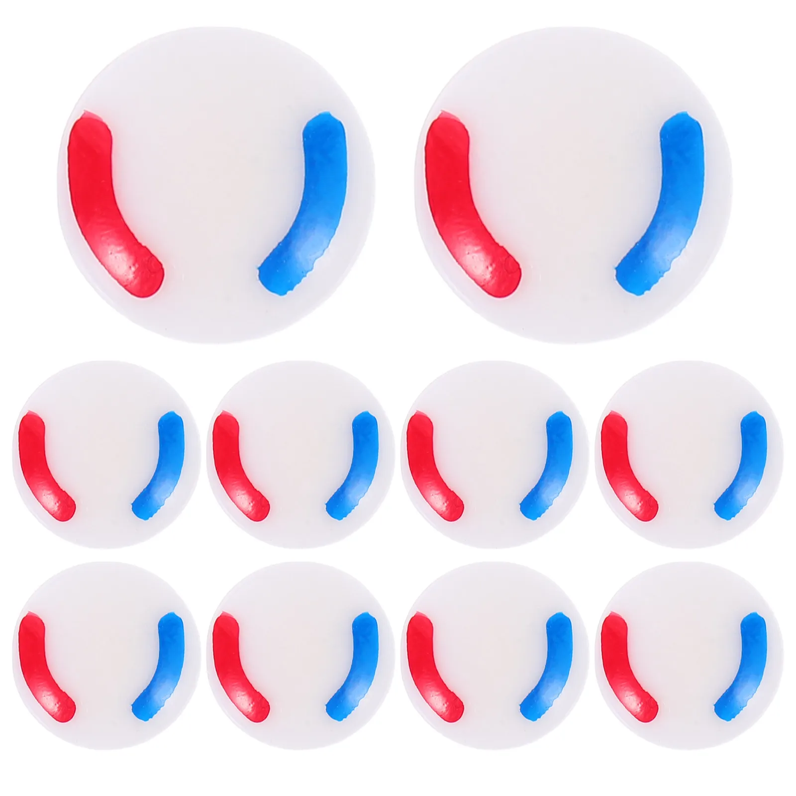 10Pcs Hot Cold Water Labels for Faucets Plastic Sink Indicator Tags Red Blue Decorative Covers Commercial Bathroom Kitchen
10Pcs Hot Cold Water Labels for Faucets Plastic Sink Indicator Tags Red Blue Decorative Covers Commercial Bathroom Kitchen