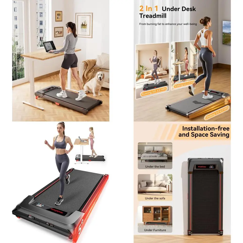 Портативная беговая дорожка мощностью 2,5 л.с. с низким уровнем шума для дома и офиса, грузоподъемность 265 фунтов, LED-дисплей, пульт дистанционного управления
Портативная беговая дорожка мощностью 2,5 л.с. с низким уровнем шума для дома и офиса, грузоподъемность 265 фунтов, LED-дисплей, пульт дистанционного управления