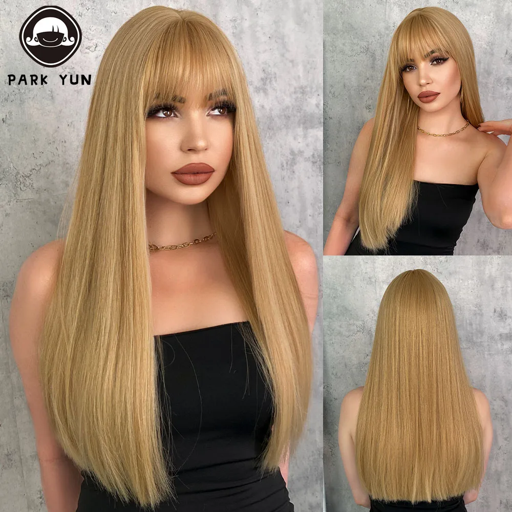 Long Straight Blonde Wig with Bangs Natural Women Wig Heat Resistant Synthetic Hair Wigs for Daily Cosplay Party Halloween
Long Straight Blonde Wig with Bangs Natural Women Wig Heat Resistant Synthetic Hair Wigs for Daily Cosplay Party Halloween